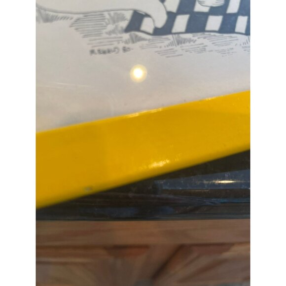 Vtg 1980's Detroit Artist Mary Ewald Pen And Ink Art 3 Cats At A Picnic Black - Picture 5 of 7